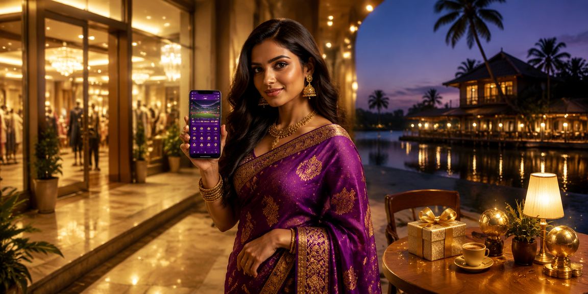 Kerala user checking lottery results on mobile